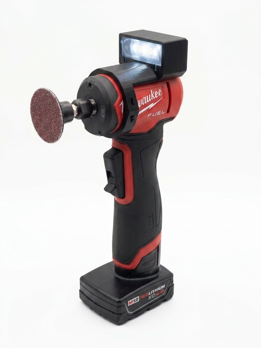 M12 FUEL Die Grinder (Gen 2) With Integrated LED Light